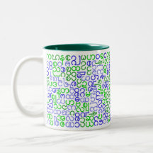 Burmese script coffee mug