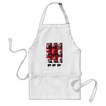 Burn Baby Burn BBQ Apron by Von Knoblock