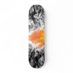 Burn baby burn skateboard deck