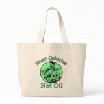 Burn Calories Not Oil Bicycle Products Canvas Bag