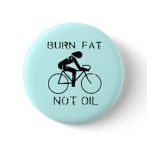 Burn Fat biking Pin