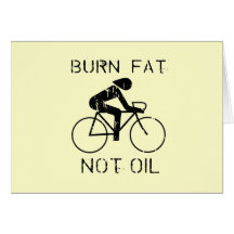 Burn Fat biking Card