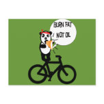 Burn Fat Not Oil Post Card