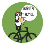 Burn Fat Not Oil stickers