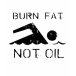Burn Fat swim t-shirts