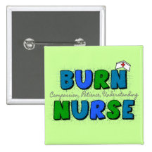Burn Nurse Gifts--Artsy and Whimsical Design Pin