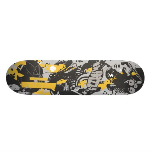 Burn the dizCo Skateboard Deck