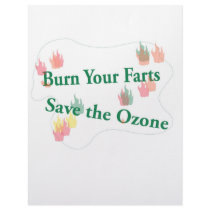 burn your farts customized letterhead