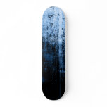 Burned Deck-Blue Skate Boards