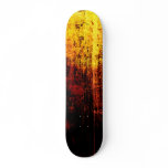 Burned Deck-Orange Skate Board Decks
