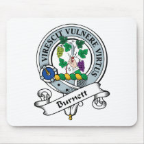 Burnett Clan Badge Mouse Pad