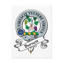 Burnett Clan Badge Post Cards