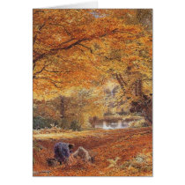 Burnham Beeches - Birket Foster cards