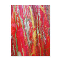 BURNING ABSTRACTION - POST CARD