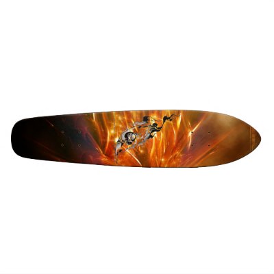 Burning Ace Skateboard Decks by Foxy_Freedom