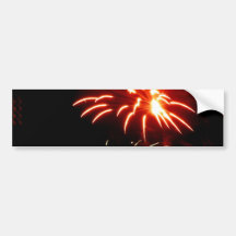 Burning Blasts Bumper Sticker
