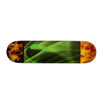 burning board skateboard decks