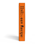 Burning Halloween Pumpkin Vinyl Binder