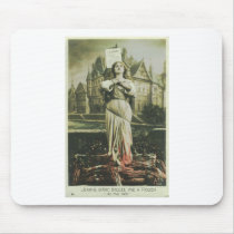 Burning Joan Mouse Pads