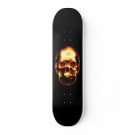Burning Skull Board Skateboard