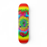 BURNING SKULL SKATEBOARD DECKS
