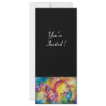 BURNING THE CARNIVAL, Mardi Gras Masquerade Ball Custom Invitation