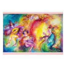BURNING THE CARNIVAL, Mardi Gras Masquerade Ball Personalized Invitation