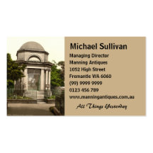 Burns Mausoleum, Dumfries, Scotland Business Cards