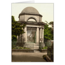 Burns Mausoleum, Dumfries, Scotland Greeting Cards