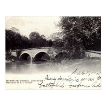 Burnside Bridge, Antietam MD Civil War 1906 Postcard