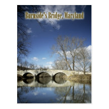 Burnside's Bridge, Antietam National Battlefield Postcards