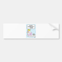 burnt offerings yuck god angel bumper stickers