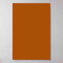 Burnt Orange Background on a Poster
