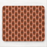 Burnt Orange Metallic Ribbons Mousepad