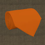 burnt orange solid colour neck wear