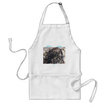 Burnt Tree Stump Apron