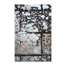 Burnt Wall Gallery Wrapped Canvas