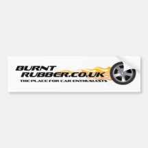 Burntrubber.co.uk Bumper Sticker