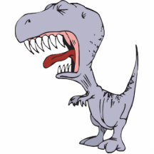 Burping Dinosaur Photo Cutouts
