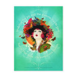 Burst into Bloom postcards