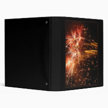 Burst N Sparkle Vinyl Binder