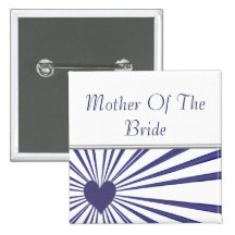 Burst Of Love (Purple) (Wedding) Buttons