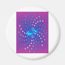 Burst Refrigerator Magnets