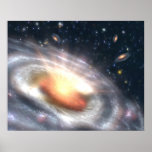 Bursting Black Hole Poster