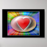 Bursting Heart Posters
