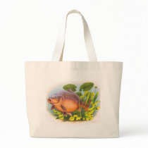 Bursting Mirror Carp Tote Bags