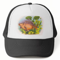Bursting Mirror Carp Trucker Hats