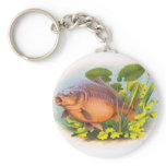 Bursting Mirror Carp Keychain