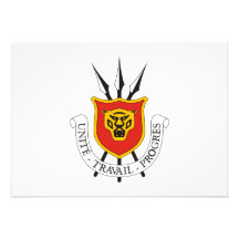 Burundi Coat of Arms Custom Announcements