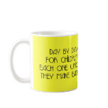 Bus Aide - Day By Day Poem Mug